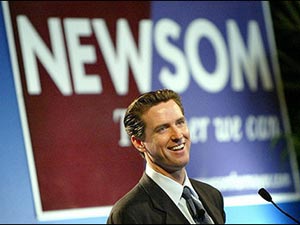 IL PARADISO DELLE NOZZE GAY - Gavin Newsom 1 - Gay.it Archivio