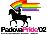 Pride 2002: i gay di destra contro AN - LOGO PadovaPride2002 finale 1 1 - Gay.it Archivio