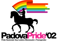 Dopo le offese, le incursioni - LOGO PadovaPride2002 finale 9 - Gay.it Archivio