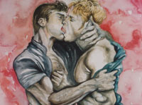 Bagheria: gay e non alla mostra sull'eros omo - Ragazzi di vita MicheleAllo 1 - Gay.it Archivio