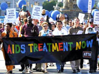 AIDS: NUOVO ALLARME - barcellona aids05 1 - Gay.it Archivio