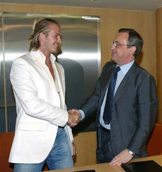BECKHAM SI RIVELA A MADRID - beckham22 - Gay.it Archivio