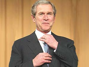 NO COSTITUZIONALE AI GAY - bush george w 2 - Gay.it Archivio