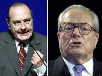 PERICOLO IN FRANCIA - chirac lepen - Gay.it Archivio