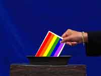 «VOTIAMO ARCOBALENO» - elezioni01 - Gay.it Archivio