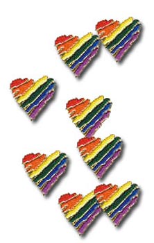 E SOTTO L'ALBERO, UN ARCOBALENO DI REGALI - heartshape - Gay.it Archivio