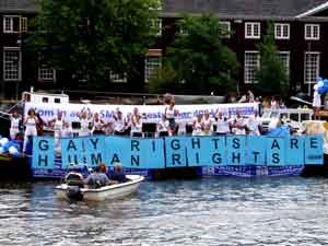 AMNESTY: IO NON DISCRIMINO - lgbt pride amsterdam - Gay.it Archivio