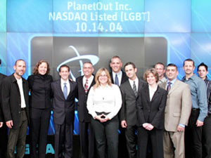 UN ARCOBALENO A WALL STREET - planetout NASDAQ - Gay.it Archivio