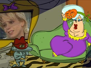 Platinette diventa un cartoon sul suo sito - platytune3 low - Gay.it Archivio