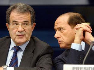 ARCIGAY SFIDA DESTRA E SINISTRA - prodi berlusconi - Gay.it Archivio