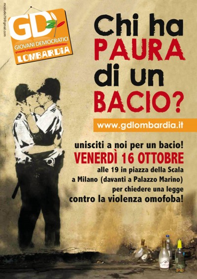 Chi ha paura di un bacio? - F2baciopd - Gay.it Archivio