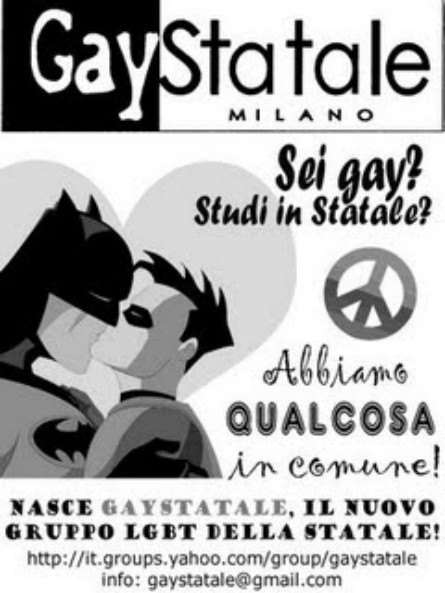 Gli studenti milanesi contro l'omofobia - F2gaystatale - Gay.it Archivio