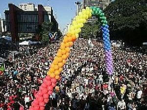 Brasile: nuovo record di presenze al Gay Pride di San Paolo - GayPride SanPaolo2007 - Gay.it Archivio