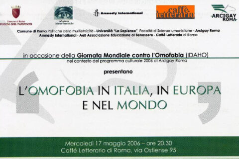 Roma: incontro su omofobia in Italia e nel mondo - Giornata contro omofobiaRoma - Gay.it Archivio