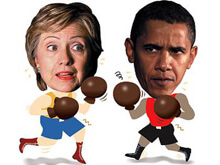 USA: Obama avanza e Hillary si ricorda dei diritti dei gay - Hillary vs ObamaBASE - Gay.it Archivio