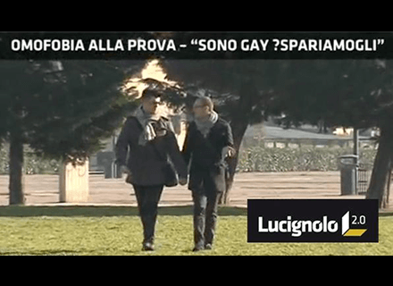 Omofobia Italia: i commenti della gente alle spalle di una coppia gay - Omofobia Lucignolo - Gay.it Archivio