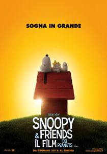 #CinemaSTop, weekend ghiotto: Freeheld, 45 Anni, Spectre e pure Snoopy - Snoopy Friends manifesto - Gay.it Archivio