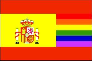Spagna: la destra celebra primo matrimonio gay - Spagna gay flag - Gay.it Archivio