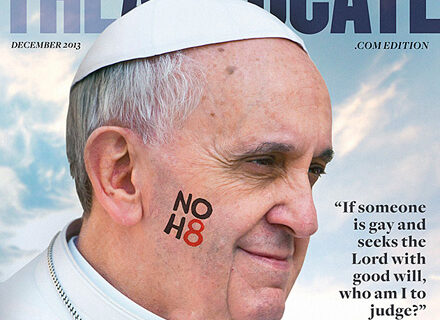 Bergoglio è l'Uomo dell'Anno secondo The Advocate: siete d'accordo? - advocate papa 1 - Gay.it Archivio