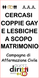 Certi Diritti: "23 marzo parere della Consulta su coppie" - affermazione - Gay.it Archivio