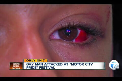 Detroit: gay aggredito durante il Pride della città dei motori [video] - aggressione usa - Gay.it Archivio