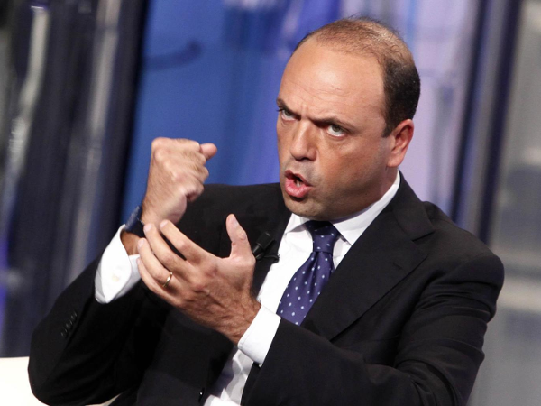 Il Ministro dell'Interno Angelino Alfano