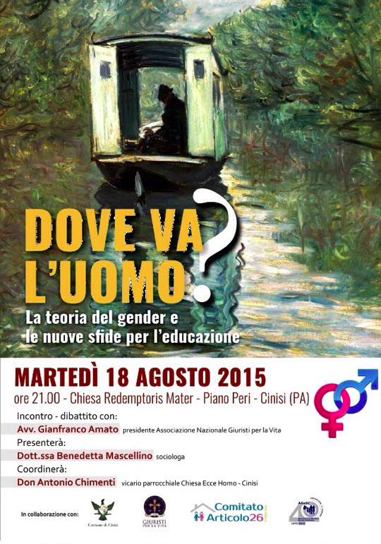Il patrocinio dei sindaci del palermitano ai convegni anti-gay - amato cinisi - Gay.it Archivio