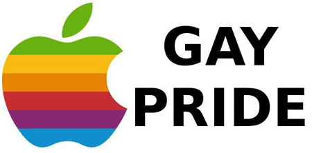 Apple partecipa al Pride di San Franciso, Nintendo, invece... - apple pride1 - Gay.it Archivio