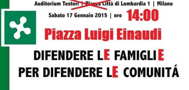 Il presidio contro il convegno omofobo cambia posto: negata la piazza - appuntamento sentinelli - Gay.it Archivio