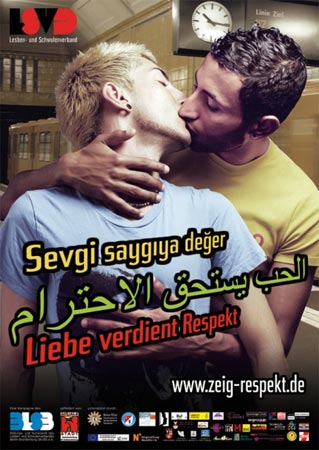 Berlino: la campagna contro l'omofobia benedetta dal sindaco - berlino nomofobiaF2 - Gay.it Archivio
