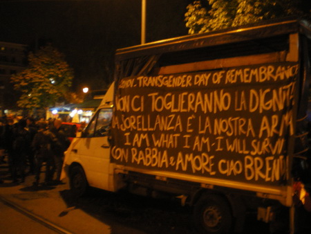 In centinaia per le strade di Roma per ricordare Brenda - brendatransroma12 - Gay.it Archivio