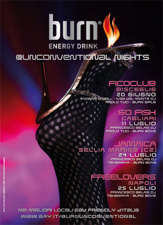 Burn Unconventional Nights: la trasgressione in tour - burnunconvF3 - Gay.it Archivio