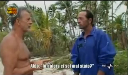 Le "erezioni" verbali di Busi tengono su l'Isola - busierezioni1 - Gay.it Archivio