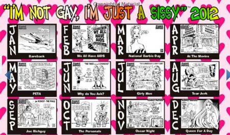 Amazon ascolta la Glaad e ritira il calendario omofobo - calendario sissyF2 - Gay.it Archivio