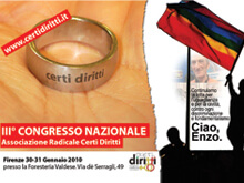 "Certi Diritti" a congresso: appello all'unità del movimento - certi dirittiIIIBASE 1 - Gay.it Archivio