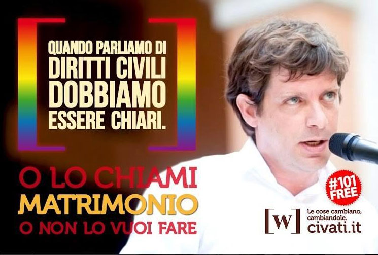 Renzi è il segretario del PD. Commento amaro di Civati - civatipride - Gay.it Archivio