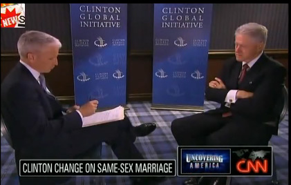 Clinton invecchia e cambia idea: "Le nozze gay? Un diritto" - clinto cambia ideaF2 - Gay.it Archivio