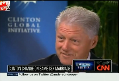 Clinton invecchia e cambia idea: "Le nozze gay? Un diritto" - clinto cambia ideaF3 - Gay.it Archivio