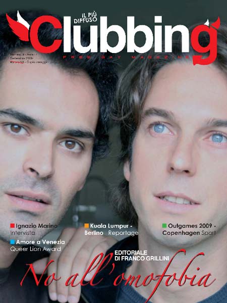 E' uscito il numero di Settembre di Clubbing - clubbing sett09F1 - Gay.it Archivio
