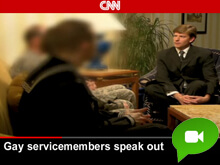 "Don't ask, don't tell": appello di tre soldati gay alla CNN - cnn dadtBASE - Gay.it Archivio