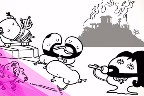 Come ci vedono gli altri? L'animazione con Conchita e le coppie gay - conchita wurst corto BS - Gay.it Archivio