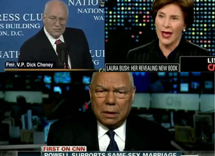 Laura Bush, Colin Powell e Dick Cheney: repubblicani per le nozze gay - conservatori matrimonioBASE - Gay.it Archivio