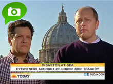 Coppia gay tra i sopravvissuti del naufragio della Concordia - coppia concordiaBASE - Gay.it Archivio
