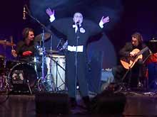 Gennaro Cosmo Parlato e Tracy Young in scena al Gay Village - cosmoparlato BASE - Gay.it Archivio