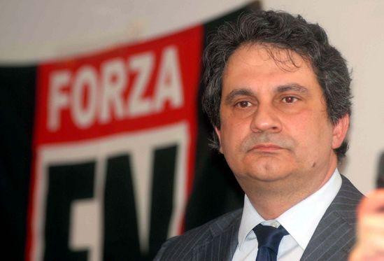 Roberto Fiore, segretario di Forza Nuova