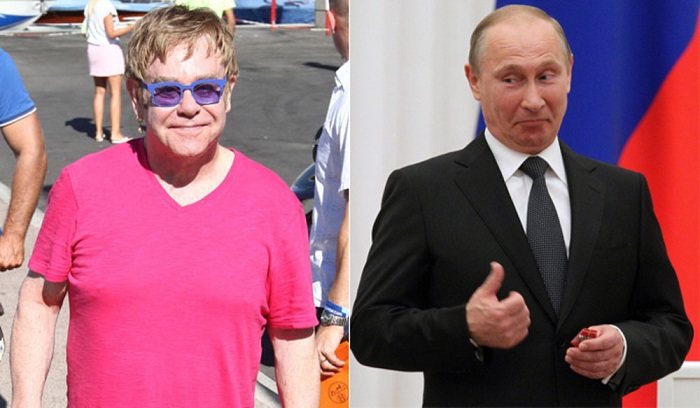 Putin a Elton John: "Pronto ad incontrarti", la conferma del Cremlino - elton john vladimir putin 165974 w1000 - Gay.it Archivio