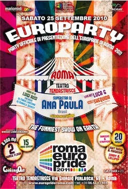 Roma: riparte la movida gay con una pioggia di serate - europarty3 - Gay.it Archivio