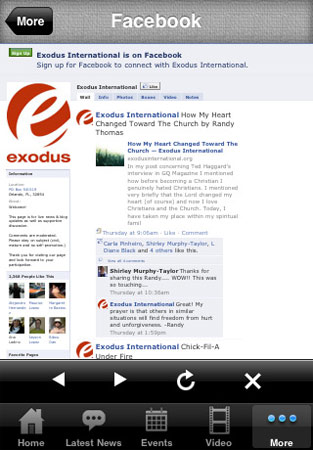 Exodus: gli anti-gay e le terapie riparative anche su iPhone - Gay.it Archivio