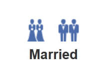 Facebook aggiunge l'icona del matrimonio gay - facebookmarriedBASE - Gay.it Archivio