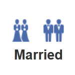 Facebook aggiunge l'icona del matrimonio gay - facebookmarriedF1 - Gay.it Archivio